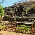 Main entrance to the caves