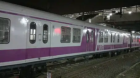 EMU Non AC Coaches of Mumbai Suburban Railway