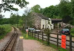 Muncaster Mill seen from the station