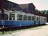 'Classic' tram from Munich with two times three axles