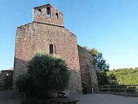 The church of Saint-Michel, in Saint-Marcel-Campes