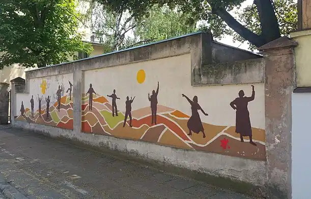 Mural painting, "Time"