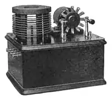 1 kilowatt rotary spark transmitter, 1914.