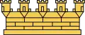 Swedish mural crown, used by cities