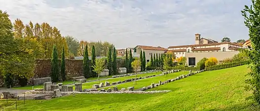 Roman archeological park