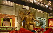 Statue of Moloch from the film "Cabiria" from Giovanni Pastrone