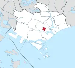 Location in Central Region