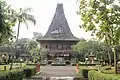 The East Timor Museum (formerly East Timor Pavilion) in Taman Mini Indonesia Indah which was built in 1980 (by then, East Timor was part of Indonesia); depicted here is its traditional house.