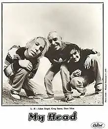 My Head in 1996, L-R: Adam Siegel, Greg Saenz and Dave Silva