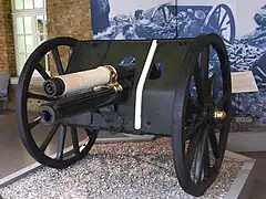 The Néry Gun, on display at IWM London