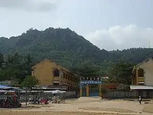 Mount Ba Thê, in Óc Eo town, Thoại Sơn district, An Giang Province.
