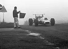 Jean-Pierre Beltoise during practice for the 1968 German Grand Prix