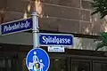 Sulzbacher form (Nürnberg street signs)