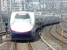 A Nagano Shinkansen E2 series "N" set, June 2002