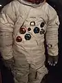 Training spacesuit for Apollo 9 astronaut Rusty Schweickart