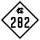 North Carolina Highway 282 marker