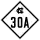 North Carolina Highway 30A marker