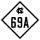 North Carolina Highway 69A marker