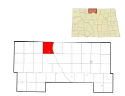 Location of Richburg Township