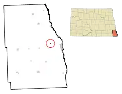 Location of Dwight in North Dakota