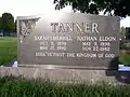 Grave marker of N. Eldon Tanner