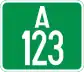 A123 marker