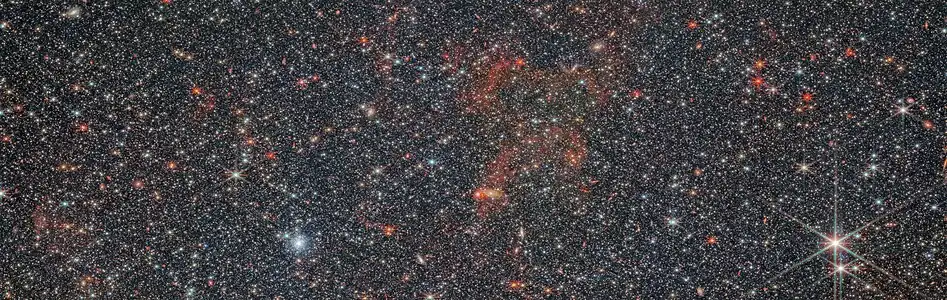 NASA/ESA/CSA James Webb Space Telescope image of NGC 6822