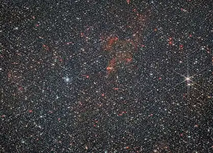JWST NIRCam’s view of NGC 6822