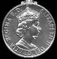 Elizabeth II (2nd type) 'DEI GRATIA' (1957–93)