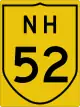 National Highway 52 shield}}