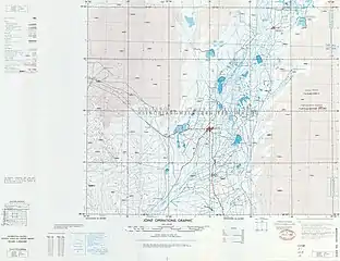 Map including Yarkant (labeled as SHACHE (SHA-CH'E) (DMA, 1980)