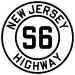 Route S6 marker