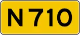 Provincial highway 710 shield}}