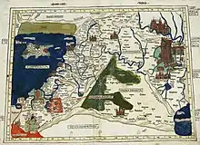 4th Map of AsiaCyprus, Syria, Palestine/Judea, Arabia Petrea and Deserta, Mesopotamia, and Babylonia