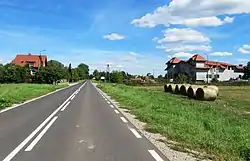 Road in Nowa Mała Wieś