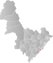 Hisøy within Aust-Agder