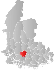 Kvås within Vest-Agder
