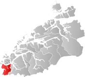 Vanylven within Møre og Romsdal