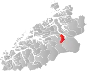 Øksendal within Møre og Romsdal