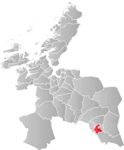 Røros bergstad within Sør-Trøndelag