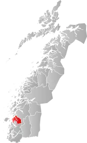Vevelstad within Nordland