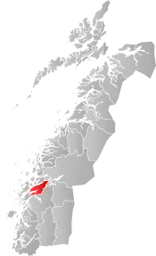 Leirfjord within Nordland