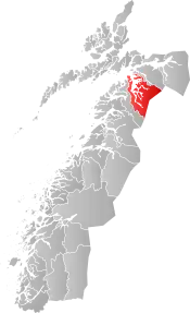 Tysfjord within Nordland