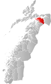 Ballangen within Nordland