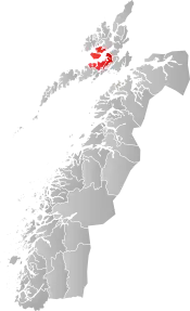 Hadsel within Nordland