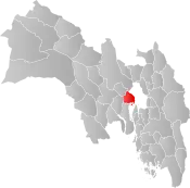 Bærum within Viken