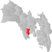 Øvre Eiker within Viken