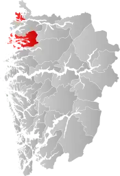 Kinn within Vestland