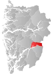 Ulvik within Vestland