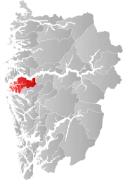 Gulen within Vestland